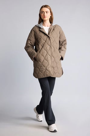 Relax Fıt Kapüşonlu Parka