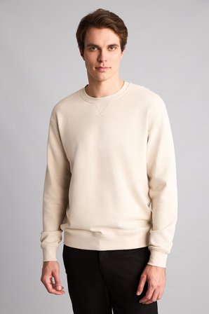 DeFacto Pamuklu Regular Fit Basic Sweatshirt E8339AX26AUER37