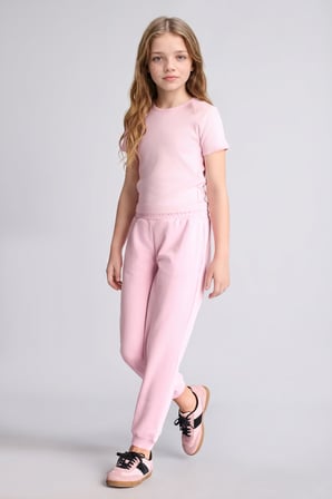 DeFacto Esnek Belli Jogger Eşofman Altı Kız Çocuk Y1226A626AUPN693