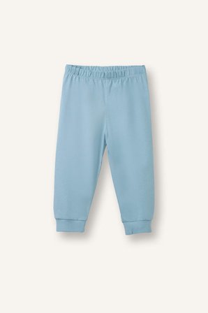 DeFacto 2'li Mavi Baskılı Kısa Kollu Pijama Takımı Erkek Bebek H5629A526AUBE526