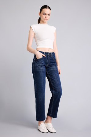 DeFacto %100 Pamuk Slım Straıght Normal Bel Jean Pantolon I3672AX26AUNM34