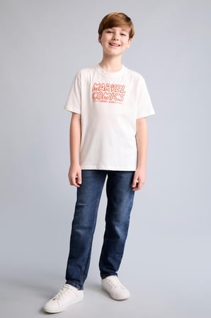 DeFacto Straıght Fıt Düz Paça Jean Pantolon Erkek Çocuk F0455A826AUNM35