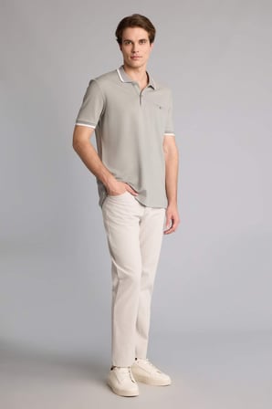 DeFacto Regular Fıt Polo Yaka Kısa Kollu Polo Tişört G7063AX26SMGR368
