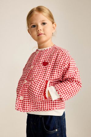 Bisiklet Yaka Mont Kız Bebek