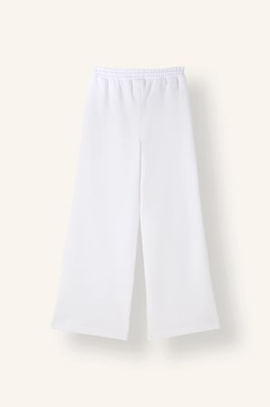 Wide Leg Kontrast Şeritli Eşofman Altı Kız Çocuk