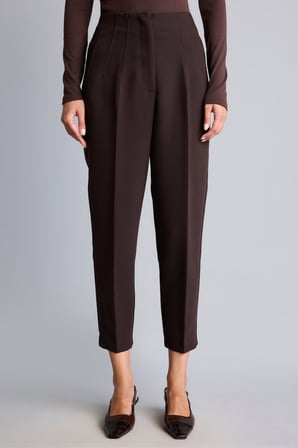 DeFacto Carrot Fit Yüksek Bel Crop Pantolon C2466AX26AUBN337