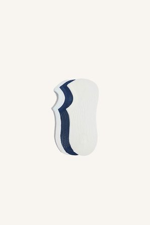 DeFacto Kadın Görünmez 3'lü Pamuklu Sneaker Çorap Z8628AZNSBE2