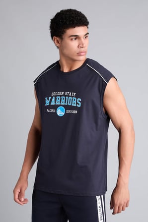 NBA Golden State Warrıors Oversıze Bisiklet Yaka Atlet