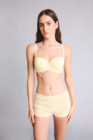 DeFacto %100 Pamuk Fitlli Elastik Bel Fiyonk Detaylı Boxer H3650AX26SPYL83