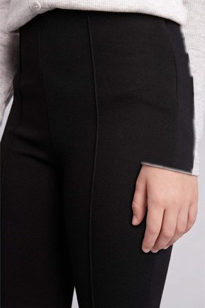 DeFacto Standart Boy Siyah Pantolon Kız Çocuk C7433A826AUBK81