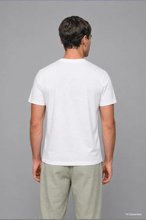 Ultra Yumuşak Regular Fit Bisiklet Yaka Kısa Kollu Tişört