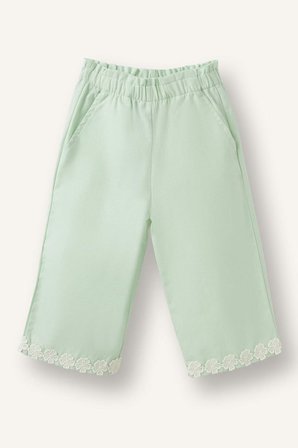 DeFacto Floral Keten Görünümlü 2'li Takım Kız Bebek H4734A526SMGN1139