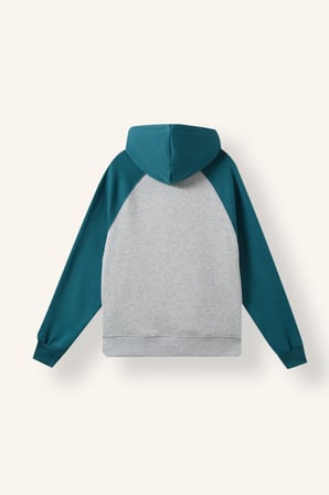 Oversıze Kapüşonlu Kalın Sweatshirt Kumaşı Sweatshirt