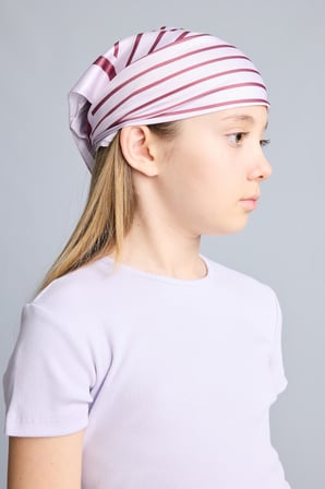 DeFacto Desenli Saten Fular Kız Çocuk H4042A826SMPN105