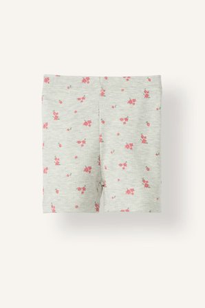 DeFacto Çiçek Nakışlı Fitilli Kaşkorse Askılı Üst Şortlu 2'li Pijama Takımı Kız Bebek I0403A526HSGR28