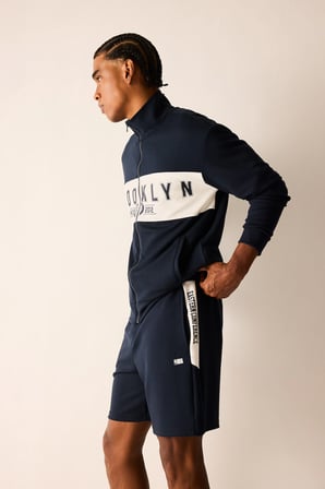 DeFacto NBA Wordmark Standart Fit Yanları Şeritli Şort H7756AX26AUNV253