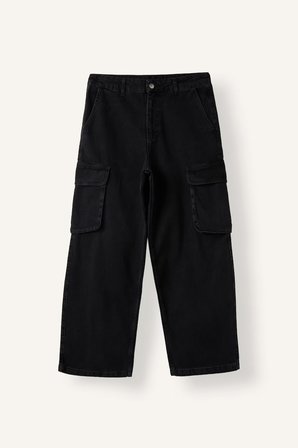 DeFacto Super Baggy Fit Kargo Cepli Jean Pantolon I5723AX26AUNM40