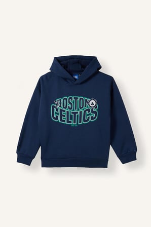 DeFacto NBA Boston Celtics Baskılı Kapüşonlu Sweatshirt Erkek Çocuk I2197A826WNNV147