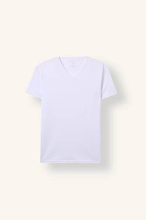 Slım Fıt Bisiklet Yaka Basic Tişört