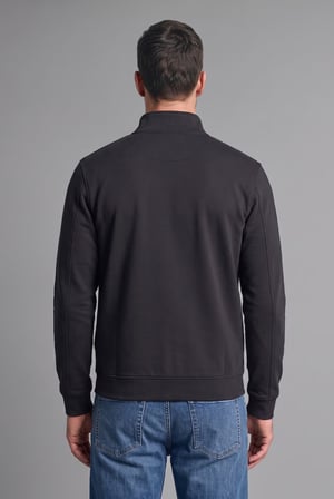 DeFacto Regular Fit Dik Yaka Fermuarlı Twill Hırka H4918AX26AUNV86