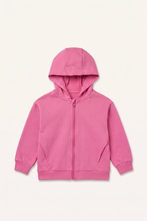 DeFacto Kapüşonlu Cepli Fermuarlı Sweatshirt Sweatshirt Hırka Kız Bebek I0589A526AUPN467