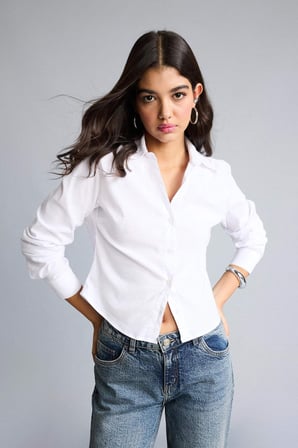 DeFacto Fitted Bengalin Uzun Kollu Gömlek Y3128AZ26AUWT36