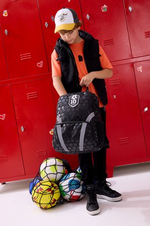 DeFacto Unisex Futbol Temalı Petek Dokulu Sırt Çantası H9252A8NSBE3