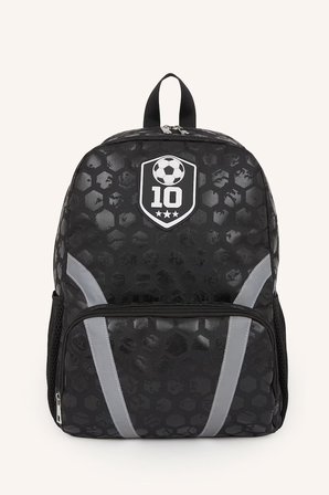 DeFacto Unisex Futbol Temalı Petek Dokulu Sırt Çantası H9252A8NSBE3