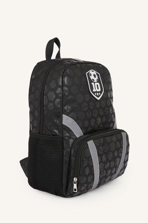 DeFacto Unisex Futbol Temalı Petek Dokulu Sırt Çantası H9252A8NSBE3