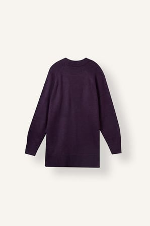 DeFacto Relax Fit Bisiklet Yaka Uzun Kollu Triko Tunik H6186AX26WNPR169