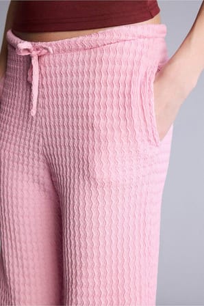 DeFacto Wıde Leg Cepli Normal Bel Standart Boy Bürümcük Pantolon F7659AX26SMPN171