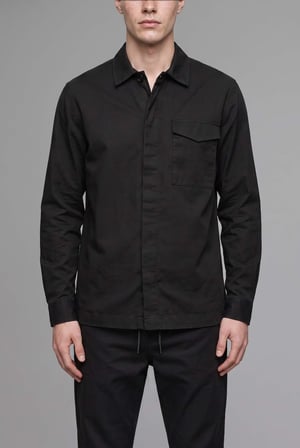 DeFacto %100 Pamuk Boxy Fit Uzun Kollu Gömlek F7124AX26AUBK81