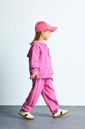 DeFacto Regular Fit Kalın Kumaş Ayıcık Armalı Eşofman Altı Kız Bebek I0605A526AUPN467