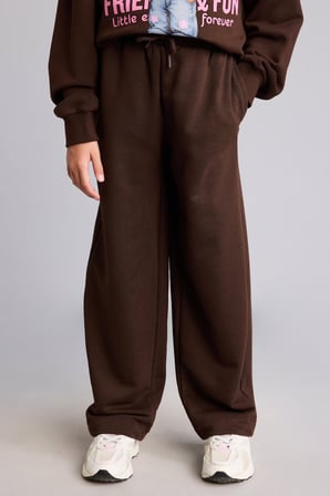 Beli Bağcıklı Barrel Fit Eşofman Altı Kız Çocuk