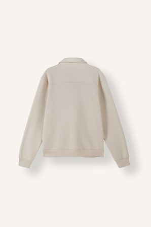 DeFacto Regular Fit Polo Yaka Kapaklı Cepli İçi Yumuşak Tüylü Selanik Kumaş Basic Ceket Hırka H4048AX26AUBG106