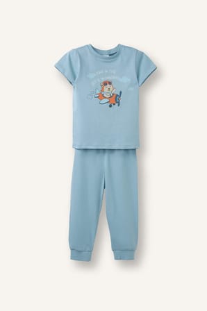 2'li Pijama Takımı Erkek Bebek