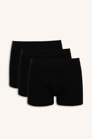 DeFacto Regular Fit 3'lü Boxer N4277AZ26AUBK27