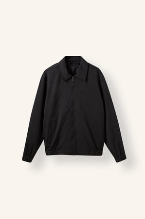 Regular Fit Düğmeli Yaka Cepli Mont