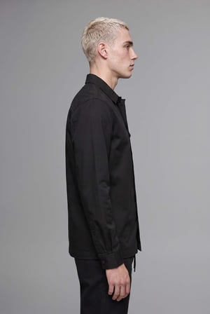 DeFacto %100 Pamuk Boxy Fit Uzun Kollu Gömlek F7124AX26AUBK81