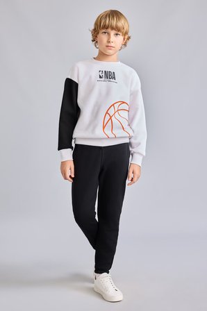 DeFacto Regular Fit Lastikli Paça 2'li Jogger Eşofman Altı Erkek Çocuk I0596A826AUBK81
