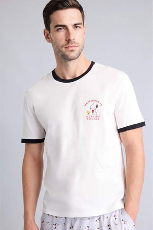 DeFacto Snoopy New Regular Fıt Kısa Kollu 2'li Takım H8534AX26SMER105