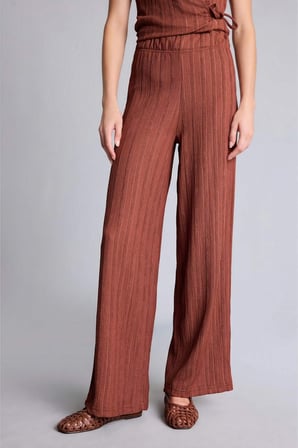 Wıde Leg Geniş Paça Bürümcük Pantolon