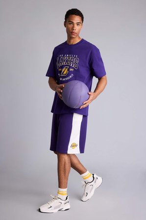 NBA Los Angeles Lakers Baggy Fıt Şort