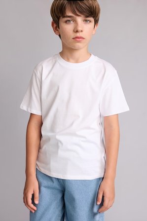 DeFacto Regular Fit Bisiklet Yaka Kısa Kollu 3'lü Basic Tişört Seti Erkek Çocuk I1516A826AUBG775