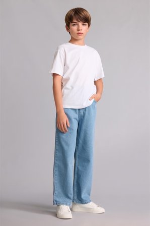 DeFacto Regular Fit Bisiklet Yaka Kısa Kollu 3'lü Basic Tişört Seti Erkek Çocuk I1516A826AUBG775