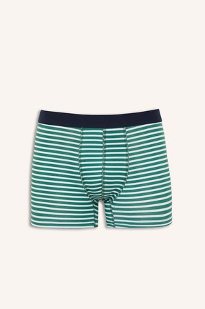 Regular Fıt Çizgili 3'lü Boxer