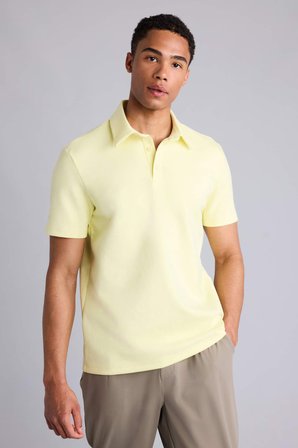 DeFacto Standart Fit Polo Yaka Sporcu Modal Kısa Kollu Tişört F9834AX26SPYL75