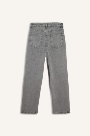 DeFacto Comfort Straıght Normal Bel Jean Yıkamalı Pantolon H5367AX26SMNM55