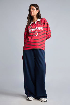 Defacto D6668AXNV248 Lacivert Straight Fit Cepli Düz Paça Eşofman Altı