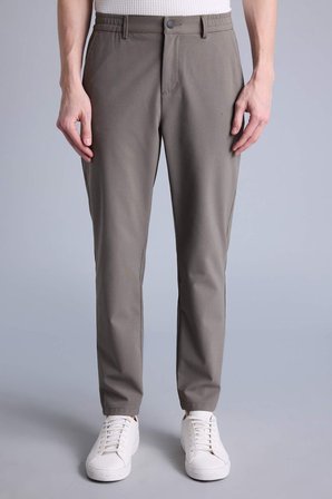 DeFacto Tailored Fit Elastik Bağlamalı Bel Dokuma Pantolon H3112AX26SPBN570